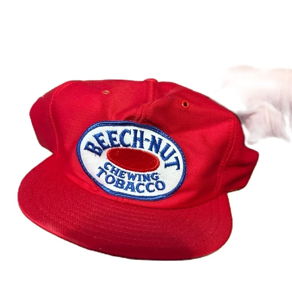 Vintage Beech Nut Chewing Tobacco Trucker Hat Snapback Baseball Cap Patch